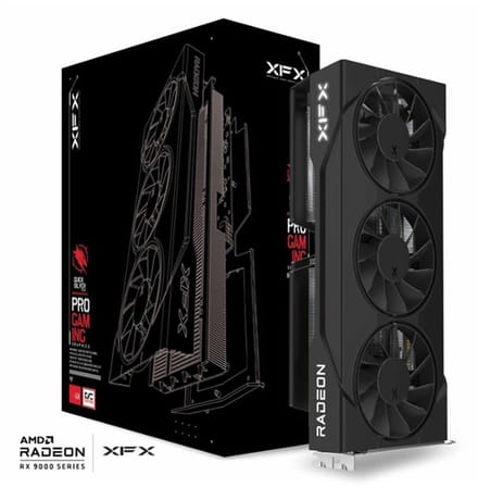XFX Radeon RX 9060 XT GAMING - 16GB GDDR6 RAM - Grafische kaarten