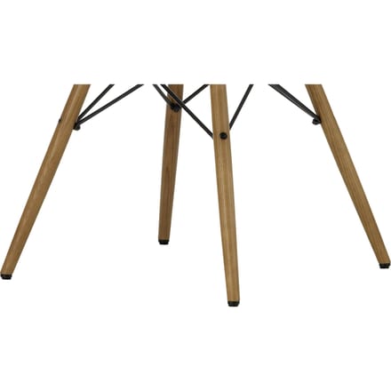 Vitra Glijders voor Eames DSW/DAW/DKW - Glijder harde vloer - zwart