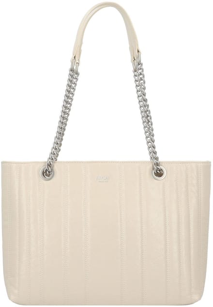REPLAY Schoudertas Shopper Dirty White Crème