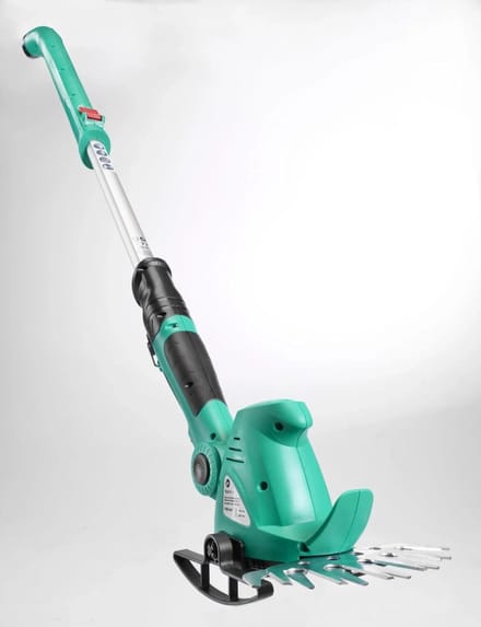 GartenMeister 4in1 accu Gras- en Struikschaar | 10,8 V | 1,5 Ah | incl. telescoop handgreep