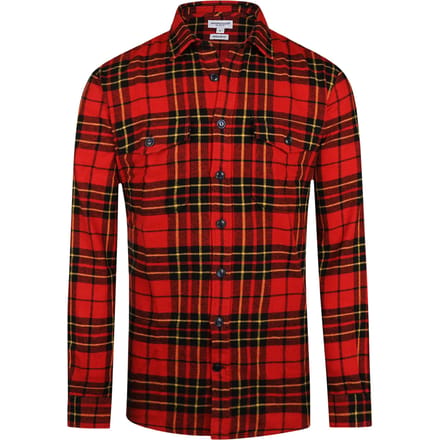 McGregor Heritage Check Overshirt Red Größe: S | Casual hemden Outlet | Herren | Rot