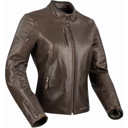 Leren motorjack voor vrouwen Segura laxey