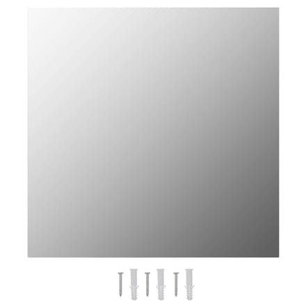 vidaXL - Wandspiegels - 2 - st - vierkant - 40x40 - cm - glas