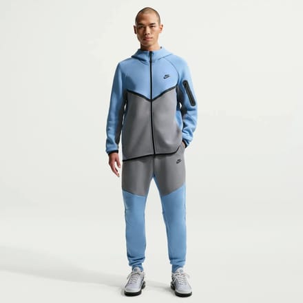 Nike Tech Fleece Broeken Heren - Blauw - Maat M
