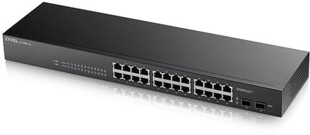 ZyXEL GS1900-24 24-Port GbE Smart Managed Switch with GbE Uplink