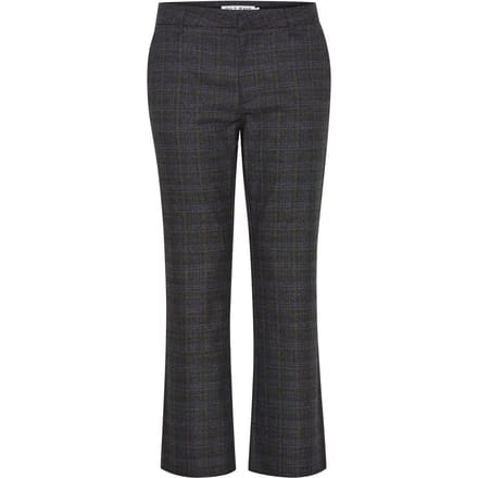 Uitlopende damesbroek Pulz Jeans Bindy Check Kick