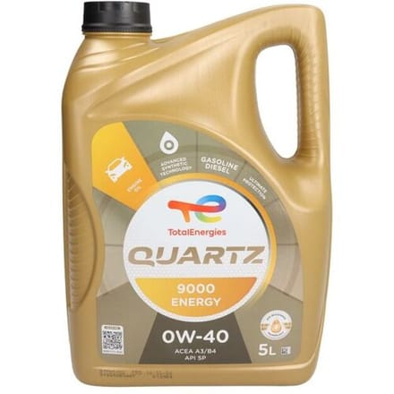 Motorolie TotalEnergies 2213989 Quartz 0W40 5L