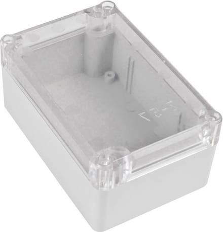TRU COMPONENTS TC-7910740 Universele behuizing ABS-PC Grijs 1 stuk(s)