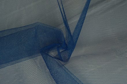 Tule stof - Marineblauw - 1 meter - Per meter - 150cm breed