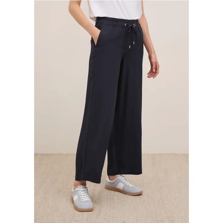 Wide Legs gestructureerde broek