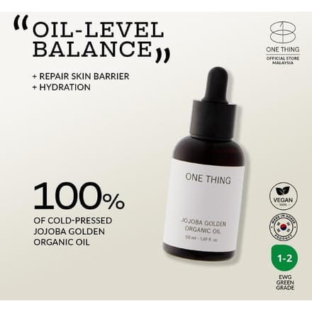 ONE THING - Jojoba Golden Organic Oil - Serum