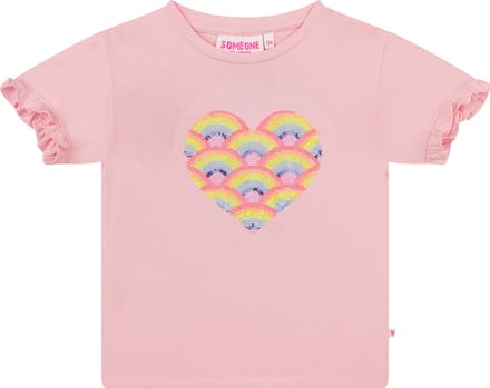 Someone FARO-SG-02-A Meisjes T-shirt - Light Pink