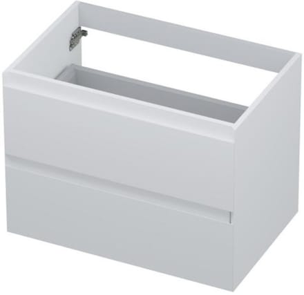 INK - Onderkast 2 Laden Greeploos Gelakt - 700x450x520 Mm - Mat Wit