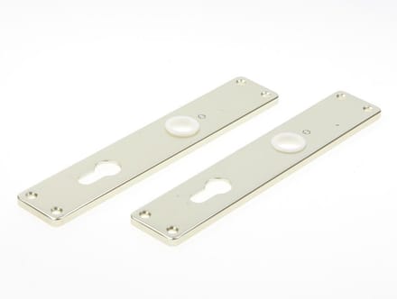 Hoppe Langschild, aluminium 202/pc72 (Prijs per paar)