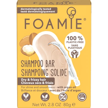 Foamie - Kiss Me Argan Shampoo Bar ( Dry And Curly Hair )