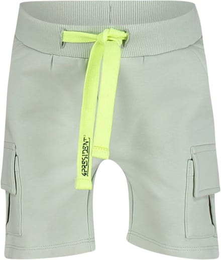 4PRESIDENT Korte Broek Jongens Short - Light Green - Maat 110