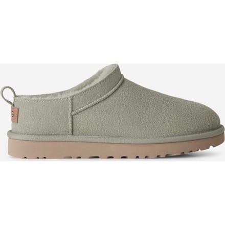 UGG® Classic Micro for Women in Bay Leaf, Size 3, Suede/Polyester/Leather