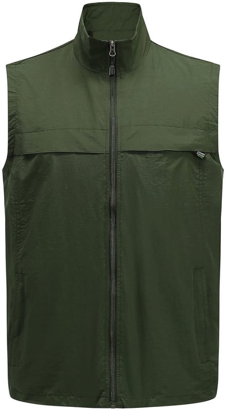 YOUTHUP Heren casual vest - Borstzak met rits - M