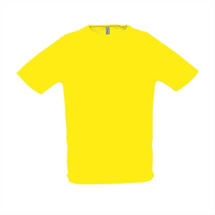 SOL'S Men´s Raglan Sleeves T Sporty L198 - Lemon - M