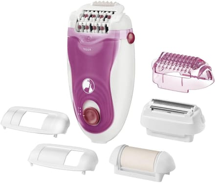ApexArte® Epileerapparaat Dames - Epilator Gezicht - Ontharingsapparaat - Wit en Roze
