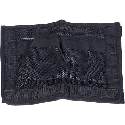 Boot Opbergnetzak 10x7 Inch Waterdichte Marine Elastische Net Organizer Etui voor het Organiseren van Visuitrusting Veilig black