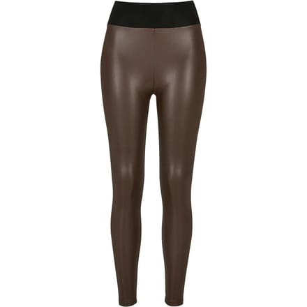 Dames legging met hoge taille van imitatieleer Urban Classics