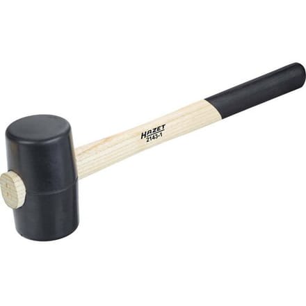 Hazet 2143-1 2143-1 Rubberen hamer 520 g 340 mm DIN 5128 1 stuk(s)