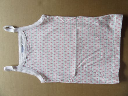 Petit Bateau - Meisjes - Singlet - Glitter tulp - 12 jaar 152