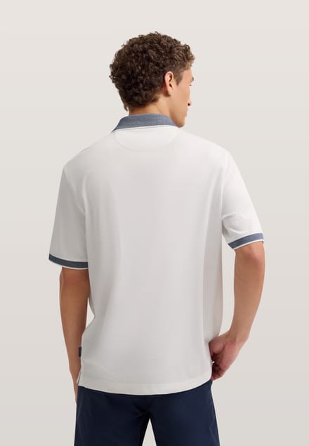 Bugatti Herren Polo shirt Modern Fit met borstzak