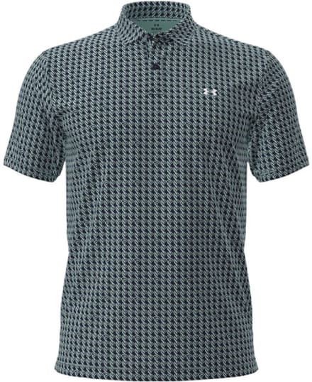 Under Armour T2G Polo Print Houndstooth Deuces Blue