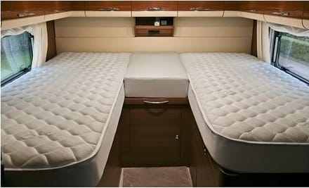 Caravan Matras Op Maat - Koudschuim - 2 persoons