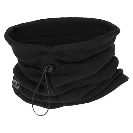 Thermo nekwarmer uniseks - Zwart - 2-Stuks - One Size