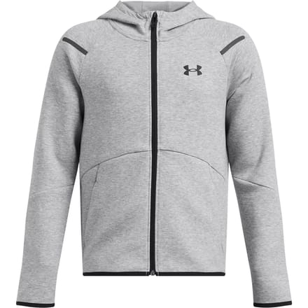 Under Armour Unstoppable Fleece Sweatshirt Met Rits Grijs 7 Years Jongens