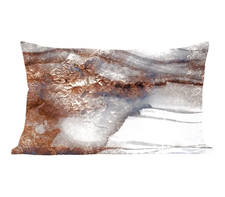 Sierkussens - Kussentjes Woonkamer - 60x40 cm - Storm - Goud - Abstract