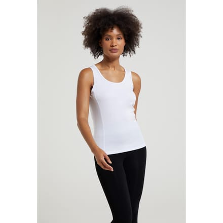 Mountain Warehouse Dames/Dames Keep The Heat Thermisch Vest Top (Wit)