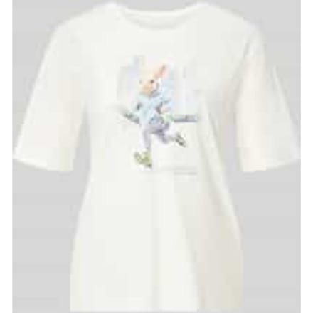 T-shirt met motiefprint