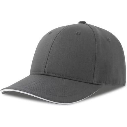 Atlantis Headwear Liberty Sandwich-S Cap AT684 - DARK GREY/WHITE - One size