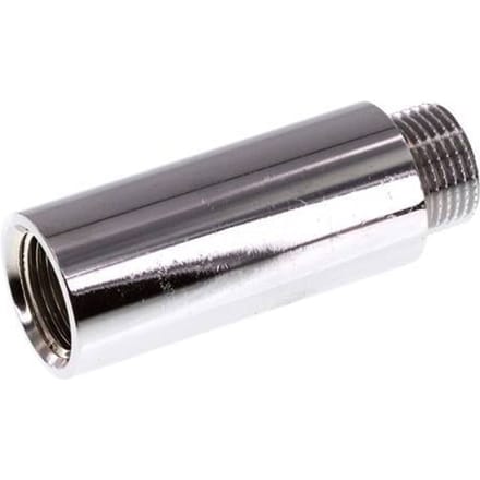 G 3/8'' F/M Verchroomd Messing Verlengstuk DIN 3523 - 50 mm