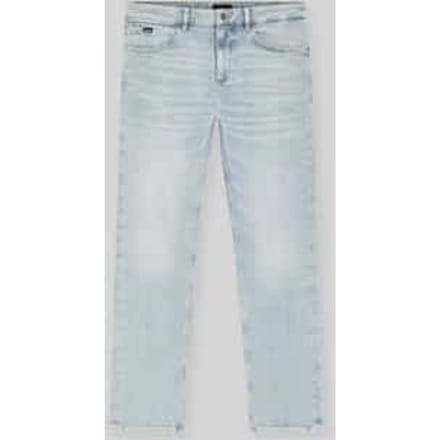 straight fit jeans van katoenmix model 'C-OGDEN'
