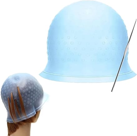 Guardian Beauty Haar Highlight Cap - Met Ijzeren Haak - Blauw - Magicap Herbruikbare Haarkleur Cap - Highlighting Tipping Cap