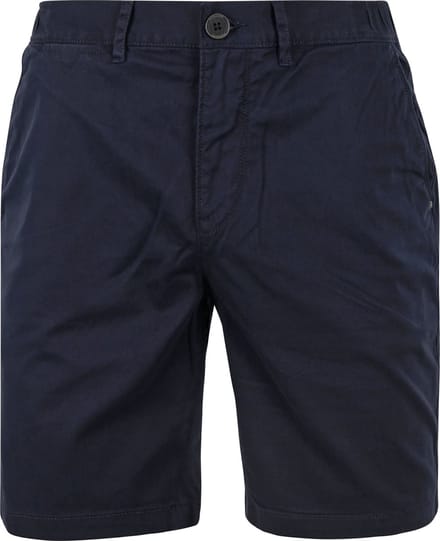 Vanguard - V65 Short Fine Twill Donkerblauw - Heren - Maat 38 - Slim-fit