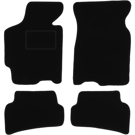 Zwarte veloursmatten voor: Mazda Xedos 6 sedan (1992-1999)