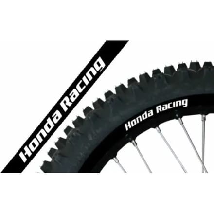 Motorcycle Rim Decoration Stickers Blackbird Racing Replica Honda