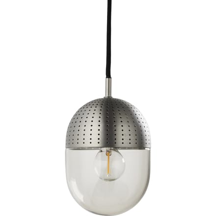 Houten Stip Hanglamp Medium Satijn
