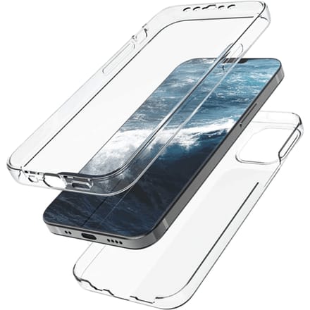 Mocaa iPhone 13 Pro Max Full Body Beschermhoes Transparant