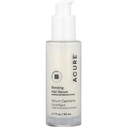 ACURE, Sérum Capillaire Réparateur, Pour Cheveux Abîmés, 50ml (1,7 fl oz) white