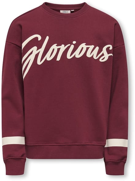 ONLY kids meisjes trui HELLA Cabernet Glorious Oversize Fit