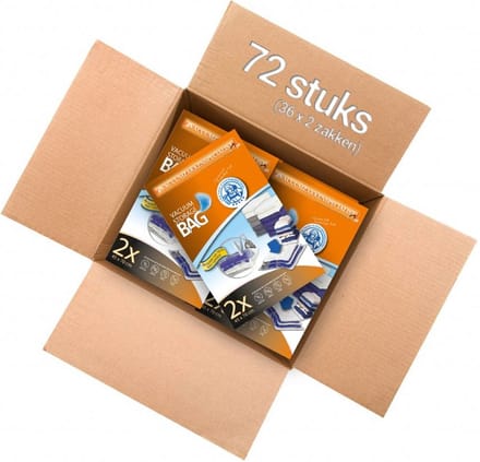 Pro Vacuumzakken 45X70 [Doos 72 Zakken]
