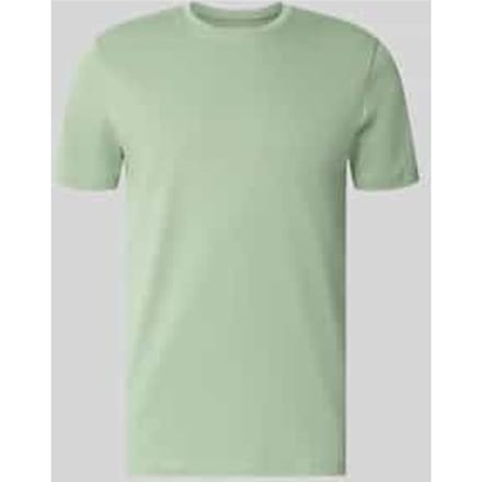 T-shirt van katoen met ronde hals