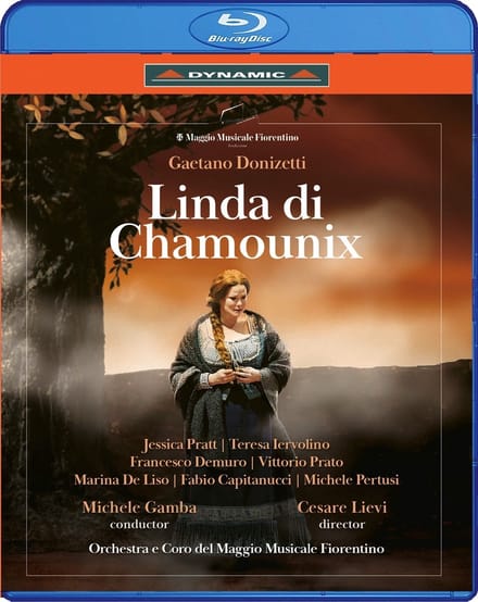 Jessica Pratt, Teresa Iervolino, Francesco Demuro - Linda Di Chamounix (Blu-ray)